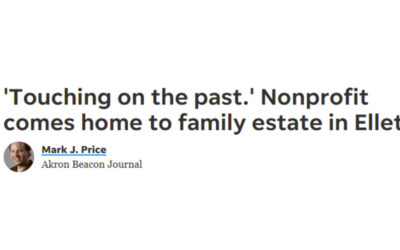 ‘Touching on the past.’ Nonprofit comes home to family estate in Ellet