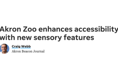 Akron Zoo enhances accessibility with new sensory features